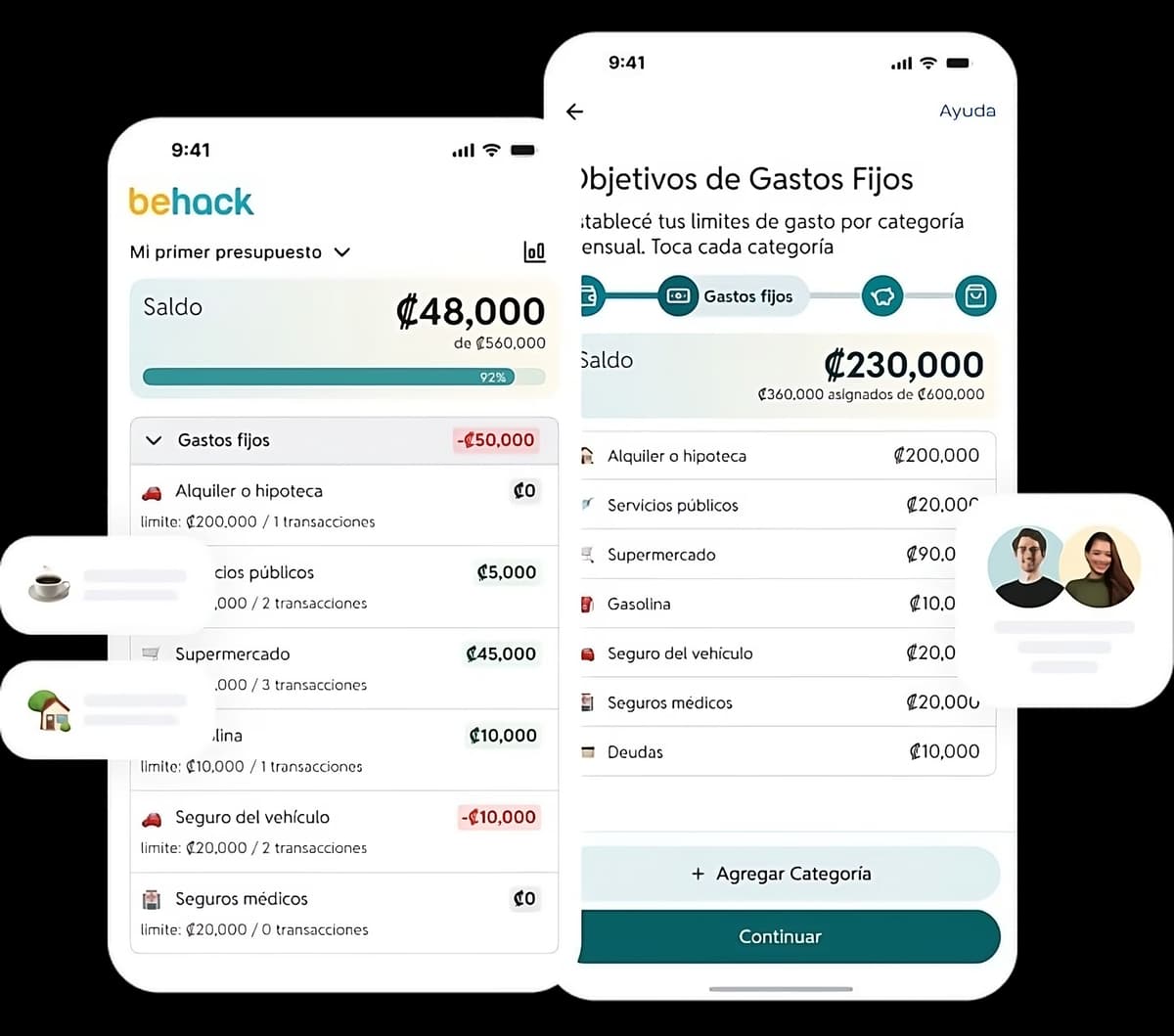 Presupuesto compartido en BeHack
